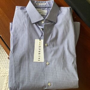Calibrate long sleeve button shirt
